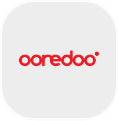 OOREDOO Maldives service kiosk at the departure icon